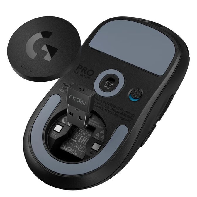 Logitech G PRO X Superlight 2 Gaming Maus - schwarz image number 5