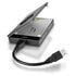 AXAGON ADSA-1S6 SLIMPort6 Adapter, USB 3.0, 2.5" SSD/HDD, SATA 6G - with Case image number null