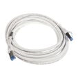 InLine Patch Cable Cat.6A, S/FTP (PiMf), 500MHz, white - 5m image number null