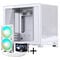 Jonsbo D32 STD PC-Geh&auml;use + TRYX PANORAMA Komplett-Wasserk&uuml;hlung, ARGB - 240mm, wei&szlig;