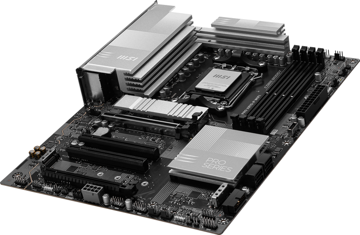 MSI Pro X870-P WiFi Mainboard, Sockel AM5, AMD X870, ATX, DDR5 image number 4