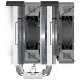 Montech NX600 CPU K&uuml;hler, Dual Tower - 2x 120mm, schwarz image number null