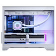 Phanteks XT V3 PC Case, Mini Case, mATX, Tempered Glass - including 3x 120mm Fans, White image number null