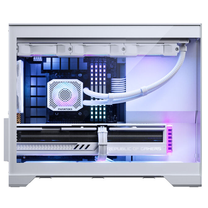 Phanteks XT V3 PC Case, Mini Case, mATX, Tempered Glass - including 3x 120mm Fans, White image number 8