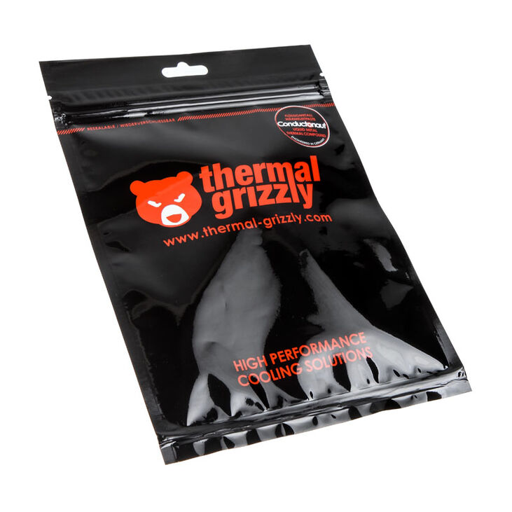 Thermal Grizzly Conductonaut Flüssigmetall-Wärmeleitpaste - 5 Gramm image number 2