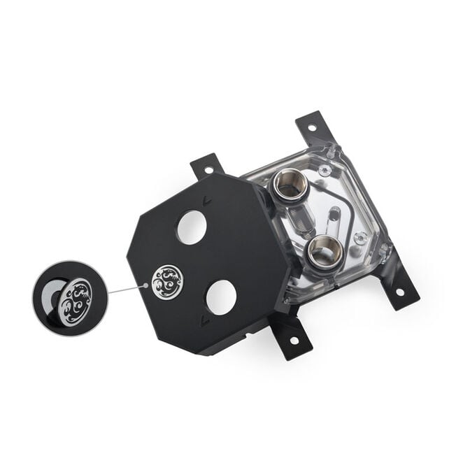 Bitspower  Summit ES CPU Block AMD Edition  - schwarz image number 2