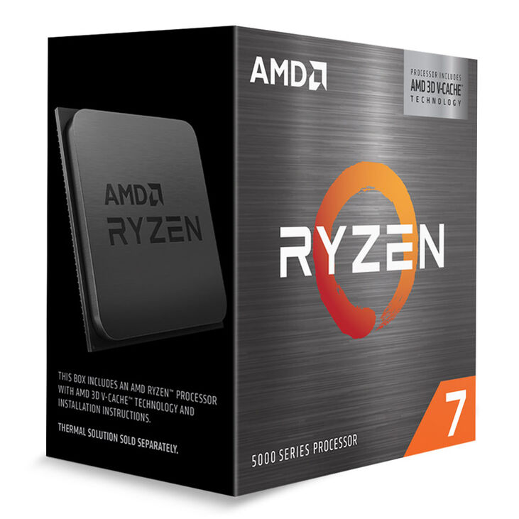 AMD Ryzen 7 5700X3D 3,0 GHz (Vermeer) AM4 - boxed ohne Kühler image number 3