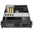 SilverStone RM4A Server-Geh&auml;use, 4HE Rackmount, SSI-EEB, Mesh - dunkelgrau image number null