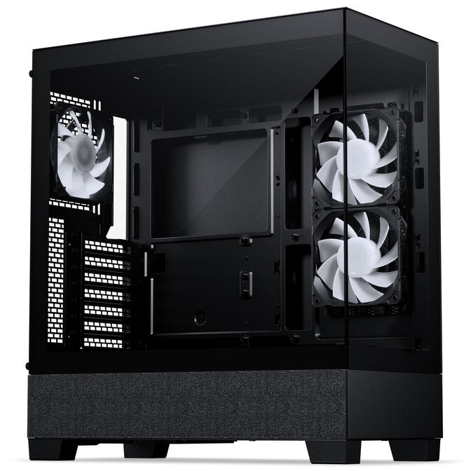 Phanteks XT View Matrix PC Case, Mid-Tower, E-ATX, Tempered Glass, Matrix LED - Black image number 1