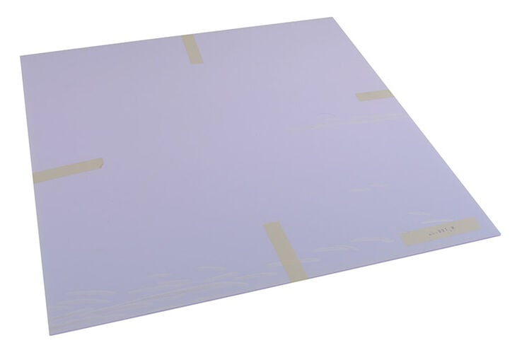 Acrylglas GS transparent, blau fluoreszierend in 400x400mm image number 4