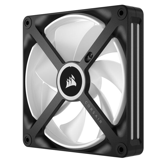 Corsair iCUE LINK QX140 RGB Series, PWM fan, 2-pack including RGB controller - 140mm, black, Star image number 4