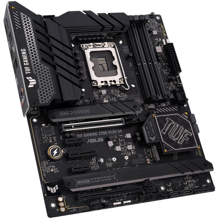 ASUS TUF Gaming Z790-Plus D4 Mainboard, Sockel 1700, Intel Z790, ATX, DDR4 image number 1