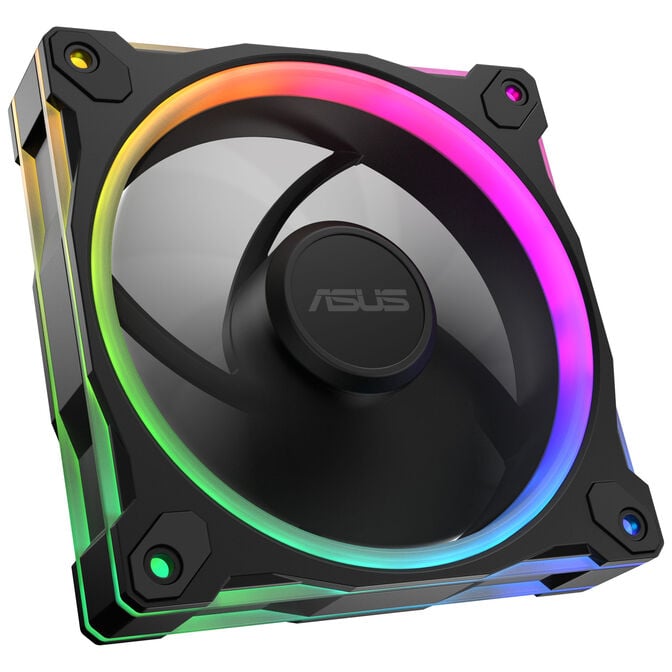 ASUS Prime MR120 ARGB-L&uuml;fter, PWM - 120mm, schwarz image number 1
