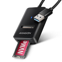 AXAGON ADM2-AM NVMe/SATA SDD Adapter - 10cm