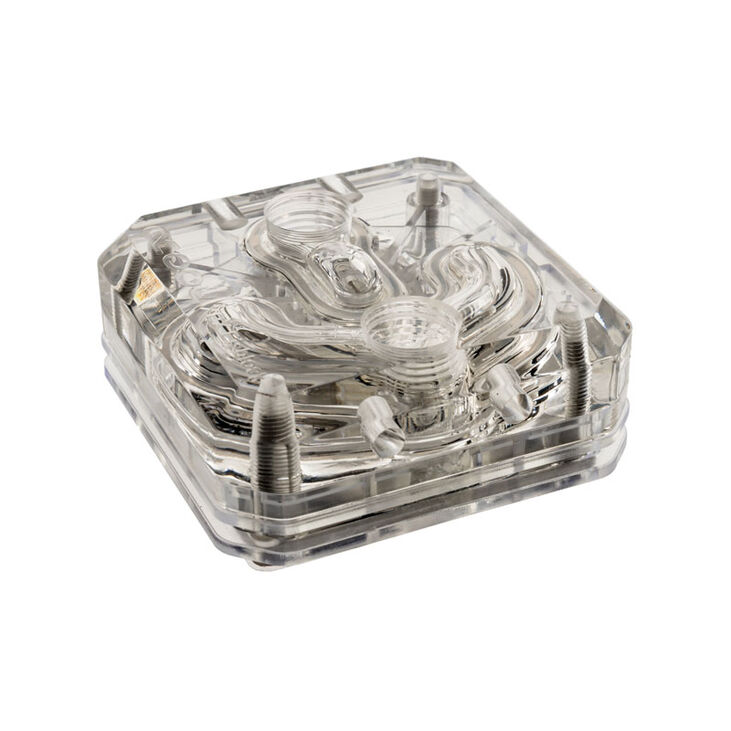 Alphacool Eisblock XPX CPU-Kühler für Intel und AMD - poliert, transparent image number 1