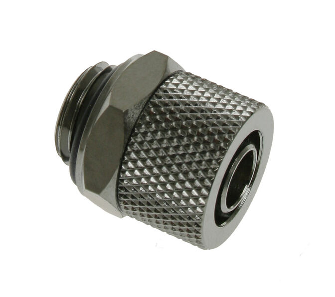 Bitspower Anschluss gerade G1/4 Zoll AG auf 11/8mm - schwarz gl&auml;nzend image number 0