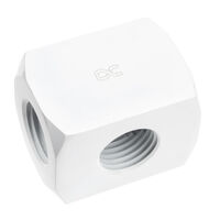Alphacool HF 3-way connection distributor G1/4 - white