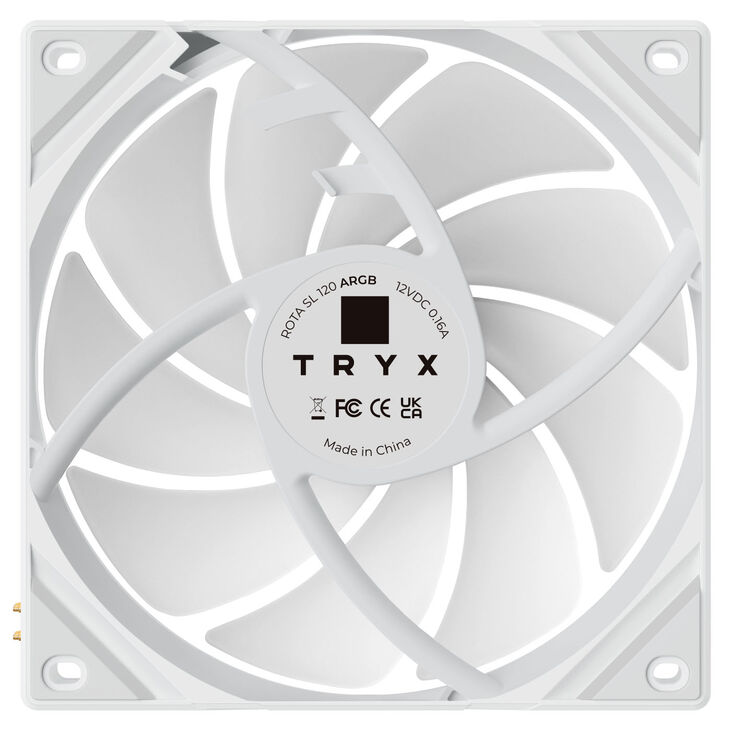 TRYX ROTA SL ARGB Lüfter - 3er-Pack, 120 mm, weiß image number 8