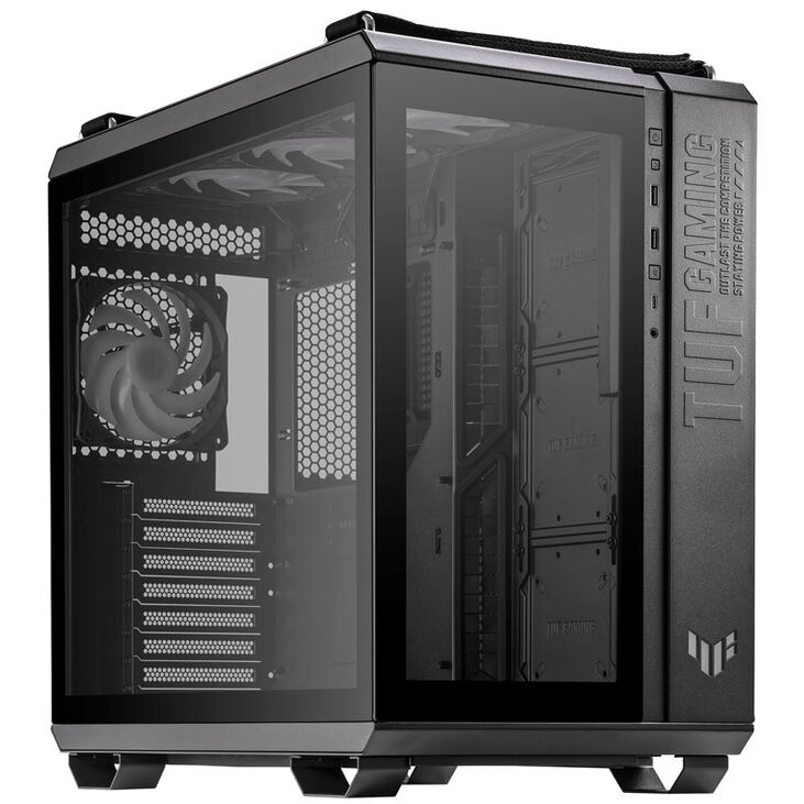 ASUS TUF Gaming GT502 Plus TG Case - black image number 0