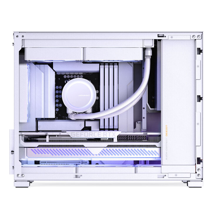 Jonsbo D32 STD Mesh PC-Gehäuse, Mini-Gehäuse, mATX - weiß image number 7