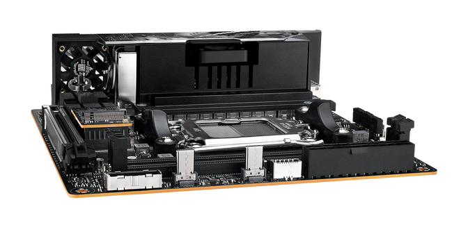 ASUS ROG Strix X870-I Gaming WiFi Mainboard, AMD X870, Sockel AM5, DDR5 image number 11