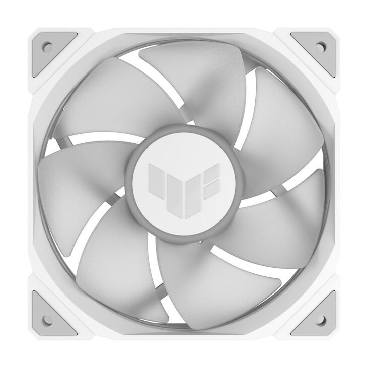 ASUS TUF Gaming TR120 Reverse, PWM ARGB Fan 3-Pack - 120mm, white image number 1
