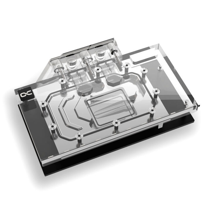 Alphacool Eisblock Aurora Intel B580 Steel Legend/Challenger GPU Wasserkühlung, ARGB, mit Backplate – Acryl image number 0