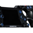 Heusinkveld One Simracing-Lenkrad, ultraleicht, kabellos, RGB - 270 mm, schwarz image number null