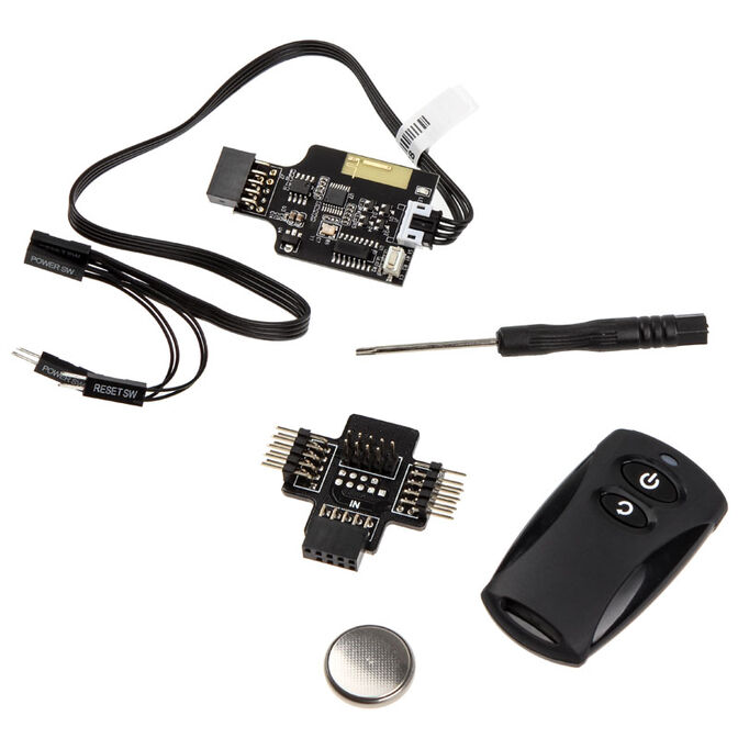 SilverStone SST-ES02-USB, Fernbedienung f&uuml;r PC Power on/off image number 4
