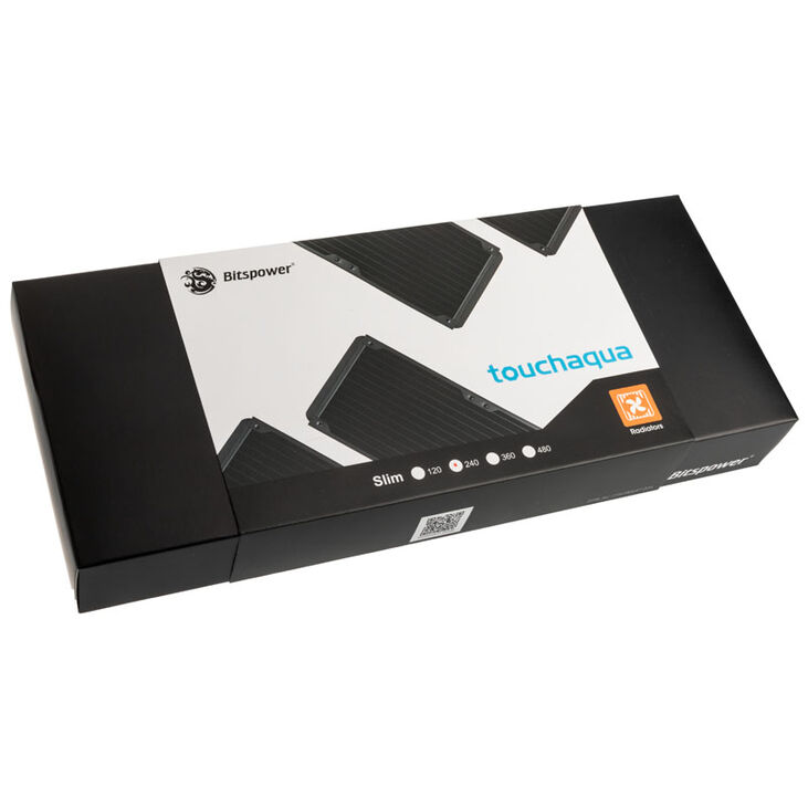 Bitspower Touchaqua Radiator Tarasque 240 - 240mm, schwarz image number 6