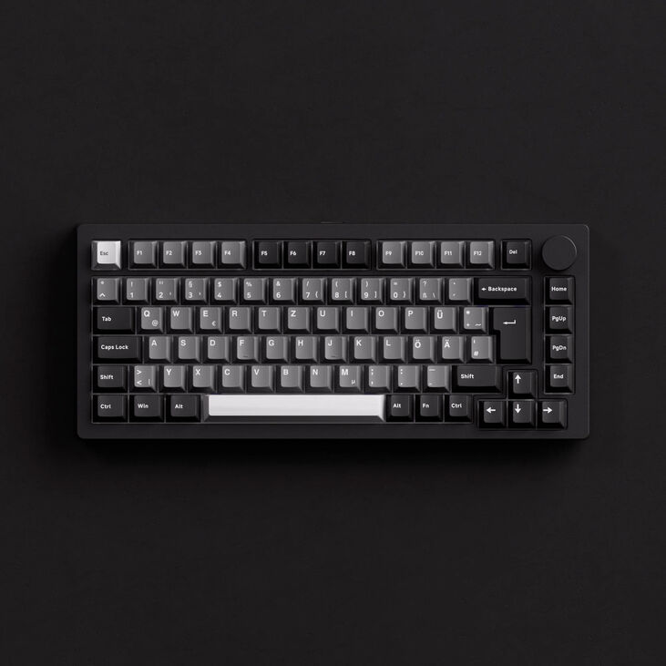 Akko MonsGeek M1 V5 Custom Gaming Keyboard, 75%, hot-swappable, RGB, DE/UK/Nordic layout - Akko V3 Piano Pro Switches image number 3