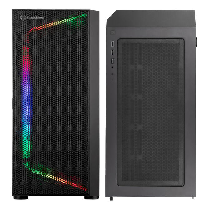 SilverStone SST-SEH1B-G - SETA H1 Midi-Tower, Tempered Glass - schwarz image number 2