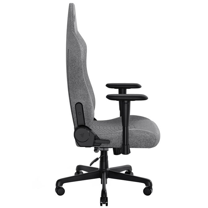 Razer Iskur V2 X Gaming Chair, integrated lumbar support, fabric cover, 2D armrests - black image number 3