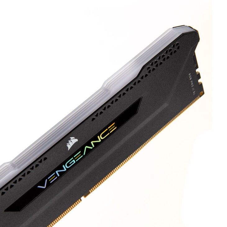 Corsair Vengeance RGB Pro SL DDR4-3600 RAM, CL18, AMD-XMP - 16 GB Dual-Kit, schwarz image number 3
