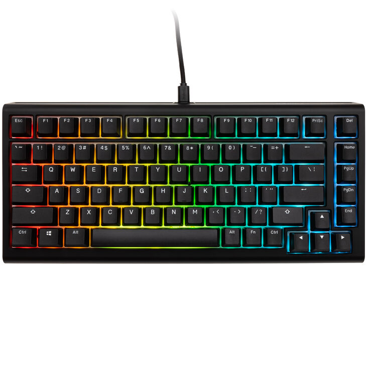Ducky Tinker 75 Gaming Keyboard, RGB - MX-Speed Silver (ANSI) image number 1