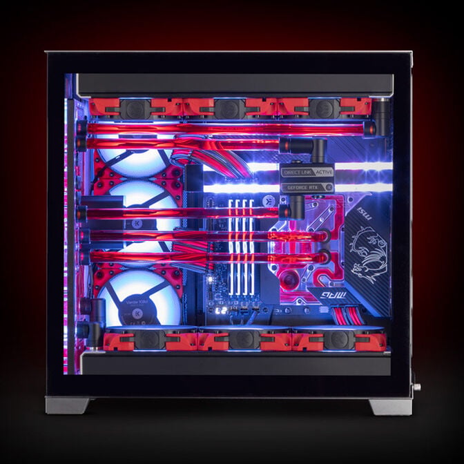 EK Water Blocks EK-Quantum Reflection&sup2; PC-O11D EVO D5 PWM D-RGB - acryl image number 8