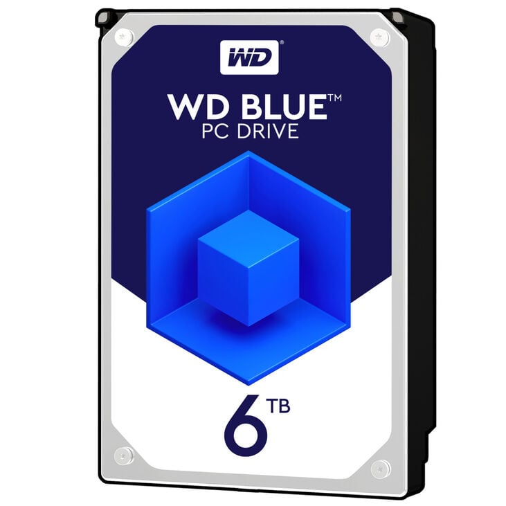Western Digital Blue, SATA 6G, 3,5 Zoll - 6TB image number 1