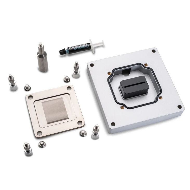 Optimus Signature V3 CPU-Wasserkühler - LGA 1700, Kupfer Coldplate, silber image number 5
