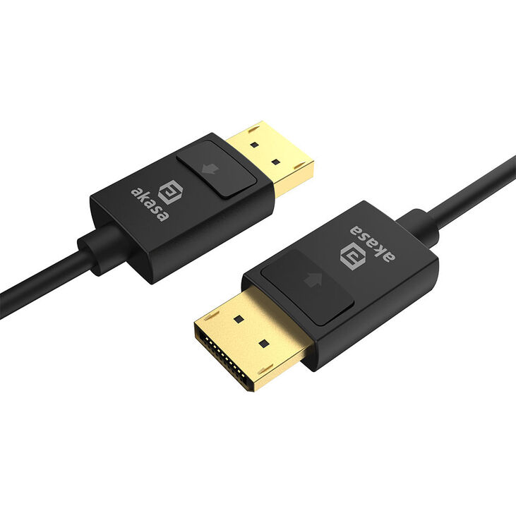 Akasa PROSLIM DisplayPort Cable, 8K@60Hz - 2m image number 3