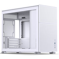 Jonsbo D31 MESH Micro-ATX Gehäuse, Tempered Glass - weiß
