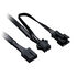 PHANTEKS D30 PWM Reverse Airflow D-RGB Lüfter, 3er Pack - 120mm, schwarz image number null