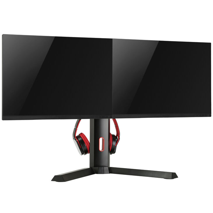 Alterzone Pro Duo Gaming Monitorhalterung, Schwarz image number 4