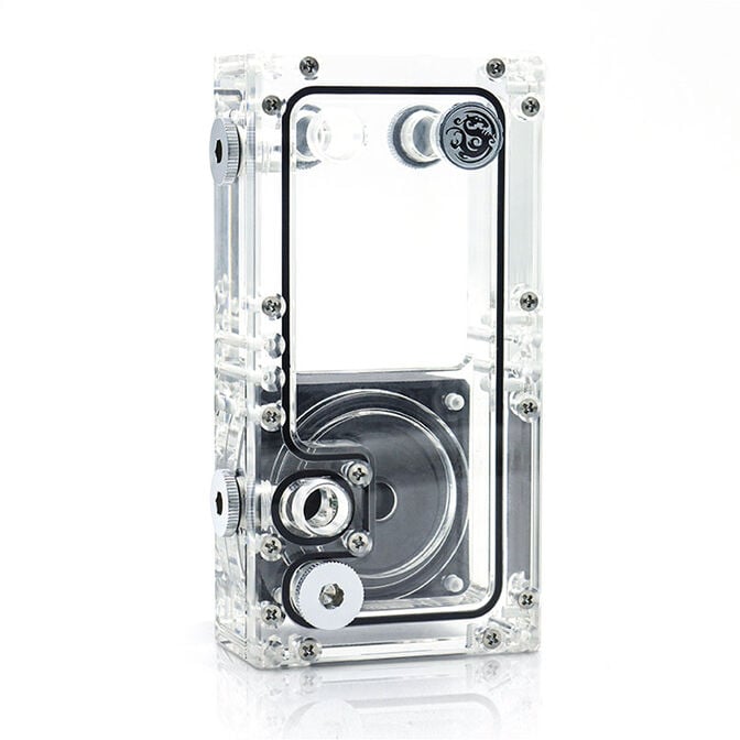 Bitspower CR802 Reservoir and Pump Combo - Acrylic image number 0