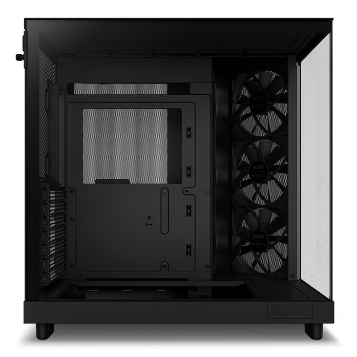 NZXT H6 Flow Midi-Tower - Schwarz image number 11