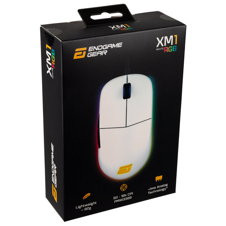 Endgame Gear XM1 RGB Gaming Mouse - white image number 8