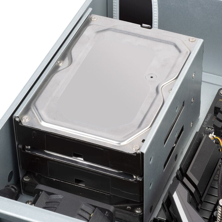 SilverStone RM23-502 Rackmount Server Gehäuse, ATX, USB 3.0 - 2U - schwarz image number 8