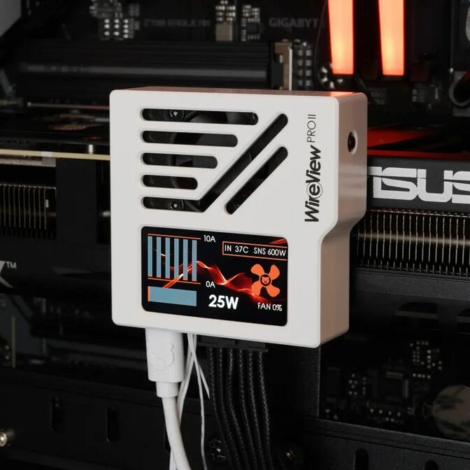 Thermal Grizzly WireView Pro II GPU &Uuml;berwachungs-Ger&auml;t- wei&szlig;, Reserved image number 7