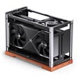 Jonsbo T9 PC-Geh&auml;use, Mini-Geh&auml;use, ITX, PCIe 5.0 Riserkabel - silber image number null
