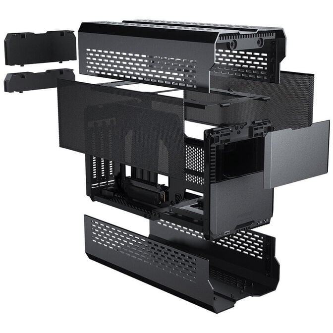 PHANTEKS Evolv Shift XT ITX-Case, ARGB, Tempered Glass - black     + PHANTEKS Revolt SFX 80 PLUS P image number 8