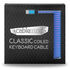 CableMod Classic Coiled Keyboard Cable USB-C zu USB Typ A, Galaxy Blue - 150cm image number null